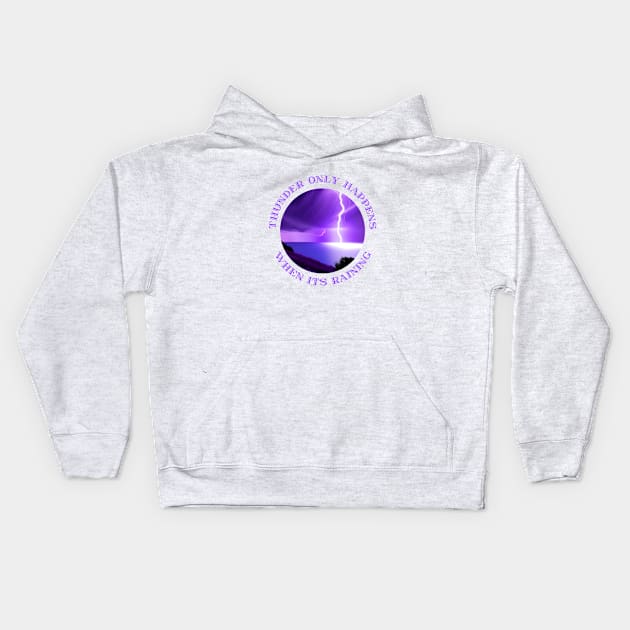 Dreams Thunder Merch Kids Hoodie by Seligs Music